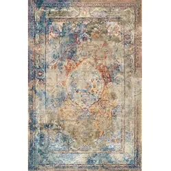 Bamyum Landon Bedruckter 120x180 Teppich Chenille-Druck Maschinell Hergestellt