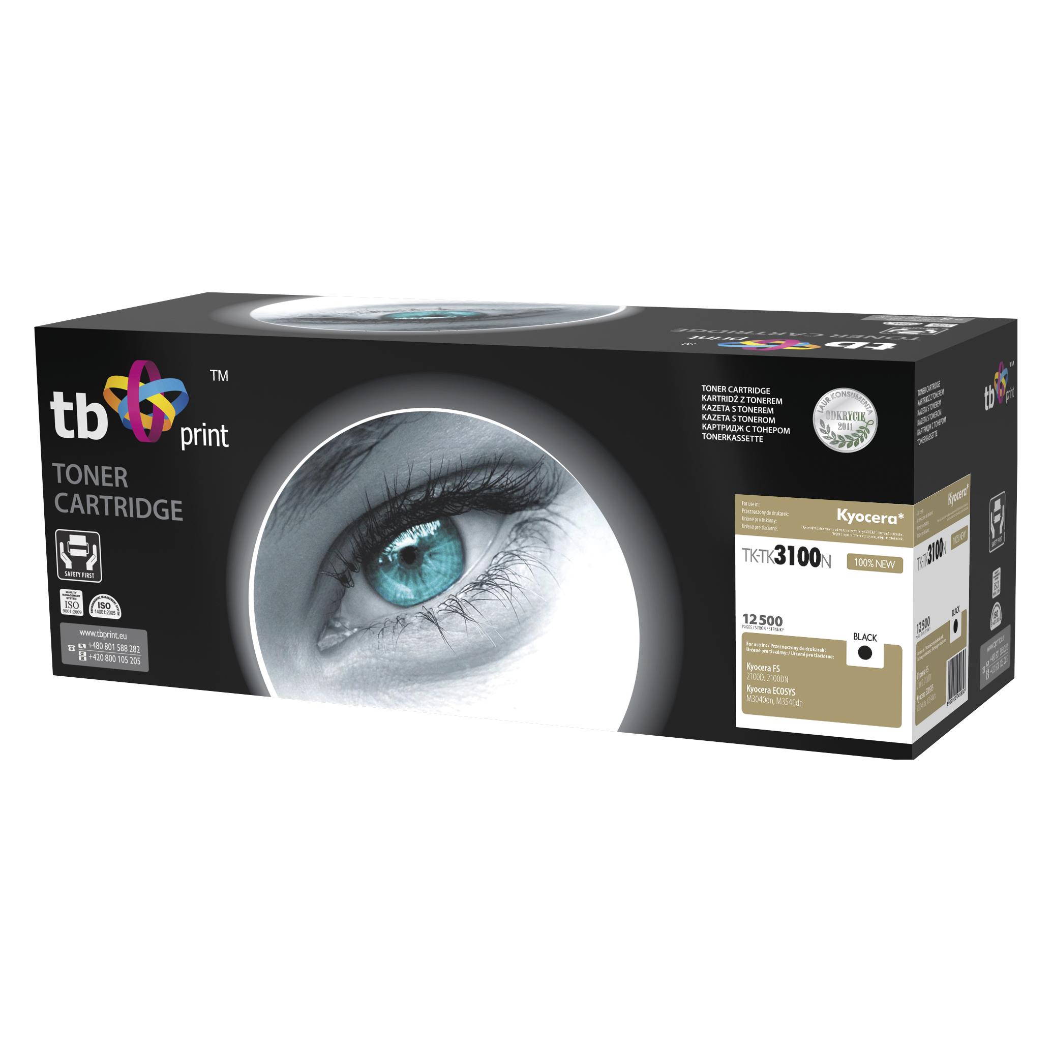 Print TK-TK3100N toner cartridge 1 pc(s) Black (B) (TK-TK3100N)