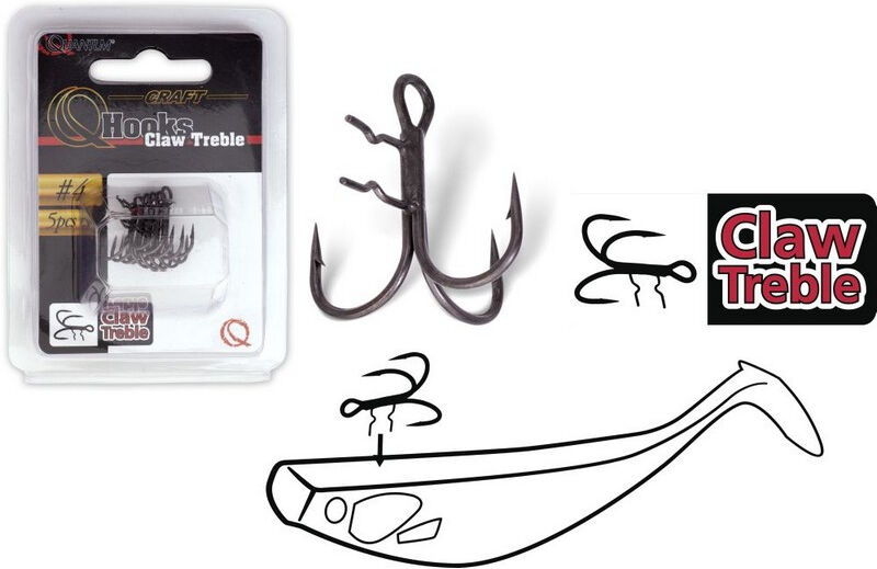 Quantum Q-Hooks Claw Treble