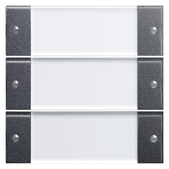 Gira 213328 Wippenset 3-fach anthrazit System 55 (213328)
