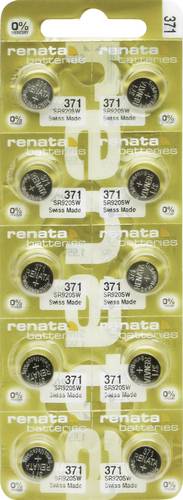 Renata Knopfzelle 371 10 St. 40 mAh