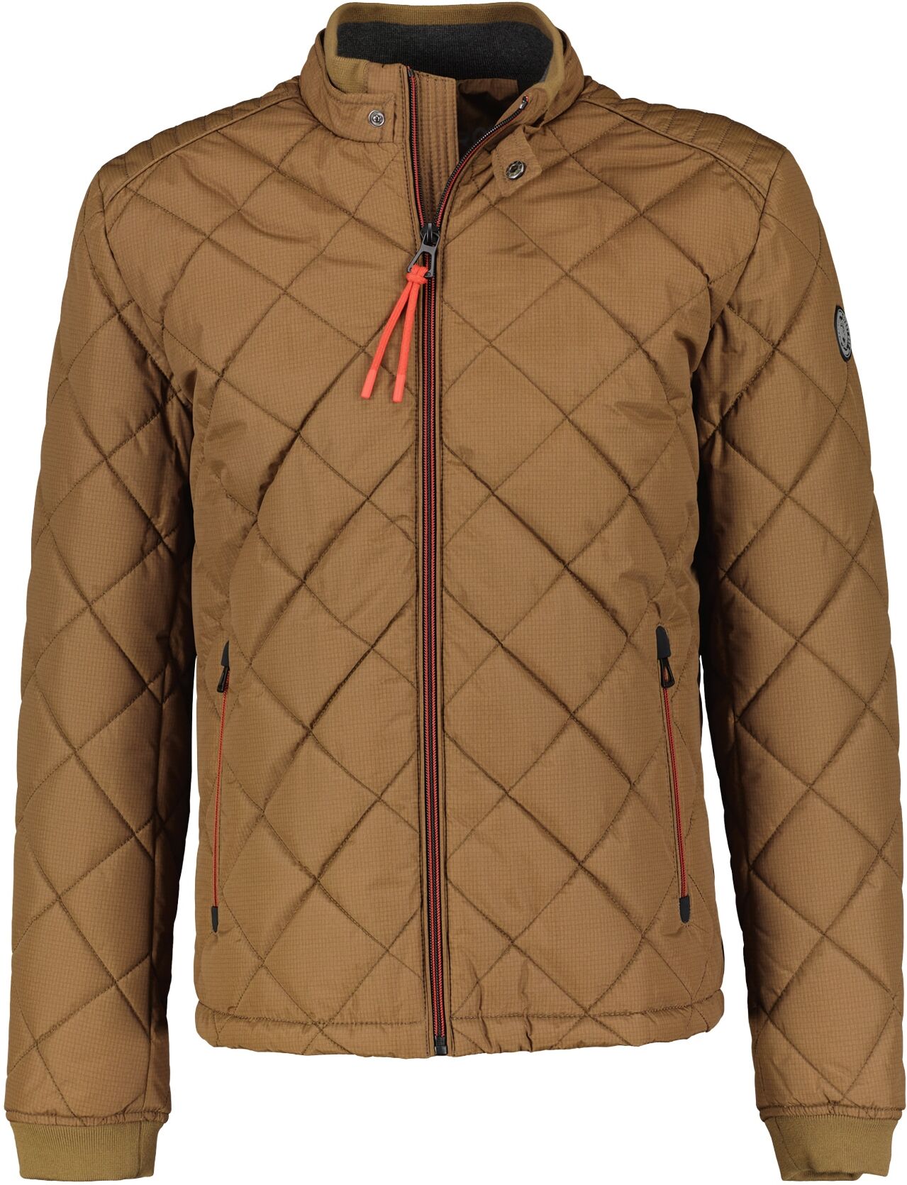 Steppjacke LERROS "Blouson, gesteppt", Herren, Gr. 6XL, braun, 100% Polyester, Jacken Steppjacke braun 6XL