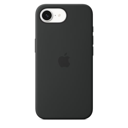 Apple Siliconenhoesje voor iPhone 16e - Zwart