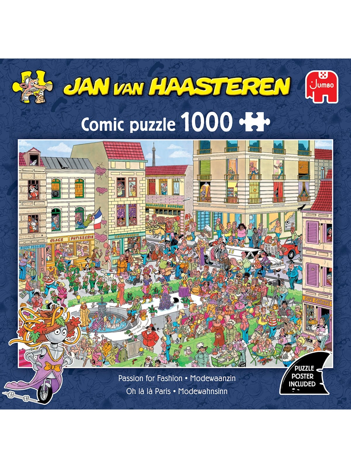 Jan van Haasteren Passion for Fashion (1000)