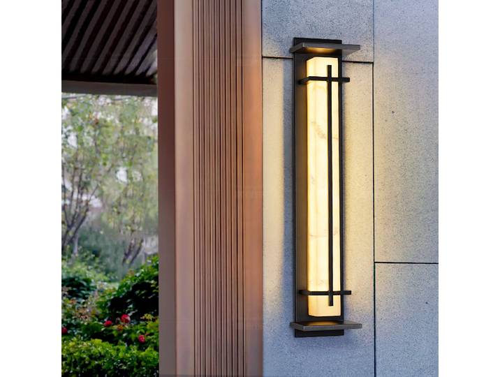Applique extérieure carrée moderne Led applique étanche pour hôtel mur extérieur porche balcon jardin terrasse couloir lumière