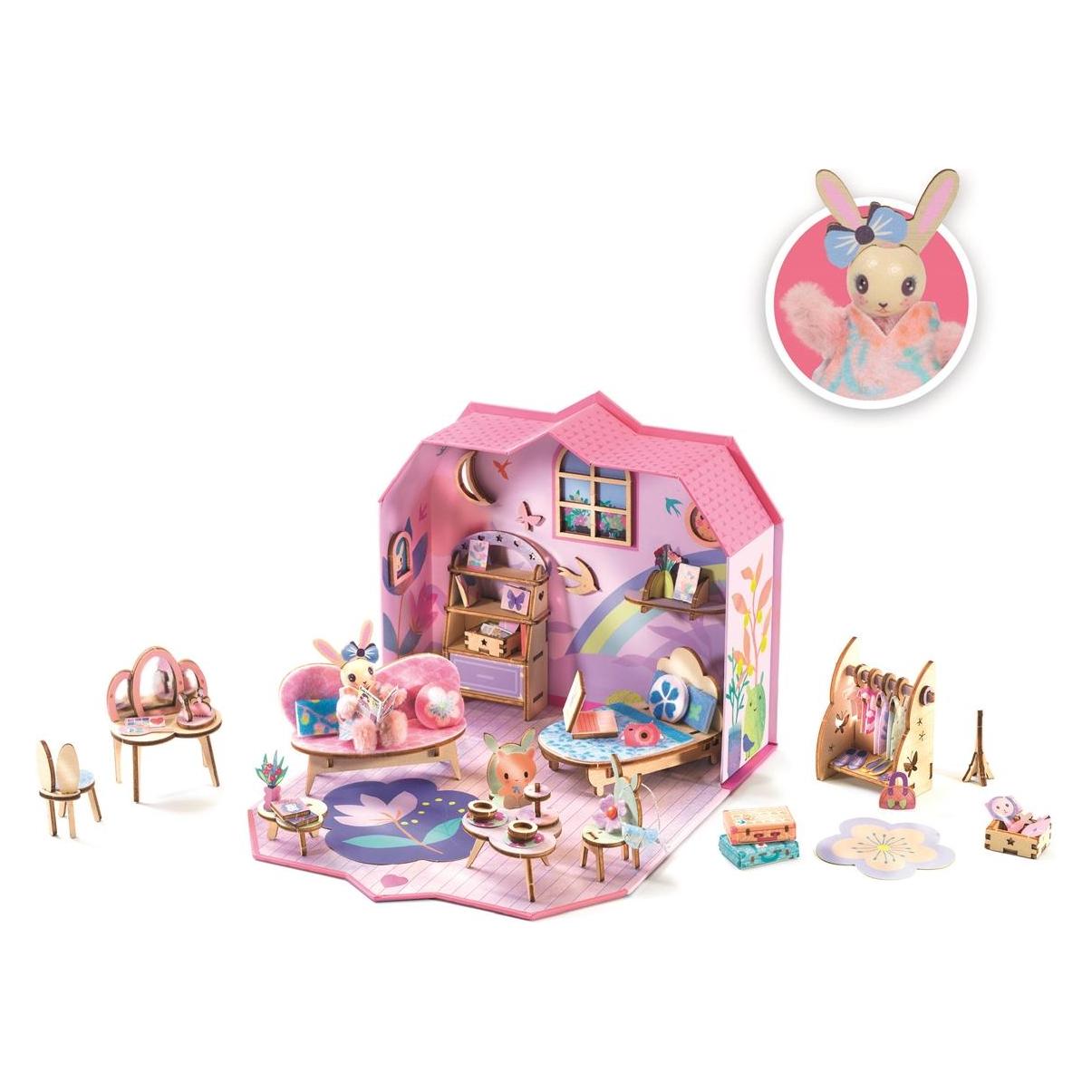 Djeco DIY - Kreativset Mi House Rosie (DJ08033)