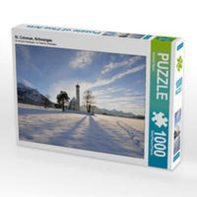 CALVENDO Puzzle St. Coloman, Schwangau | 1000 Teile Lege-Größe 64x48cm Foto-Puzzle für glückliche Stunden