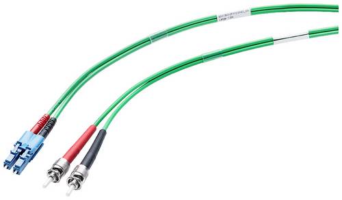 Siemens 6XV18435EH100AB0 Glasfaser LWL Anschlusskabel Grün 50/125 µ Multimode OM2