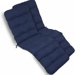DECKCHAIRAUFLAGE Flair DC 200x50x8cm Dunkelblau (2tlg)