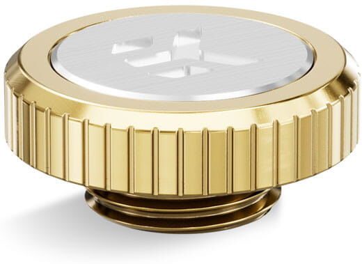 EK Water Blocks EK-Quantum Torque Verschluss mit Badge - Gold