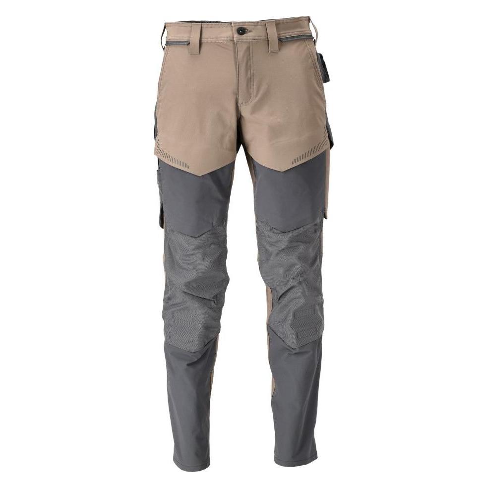 Mascot Bundhose m. Kniet. STRETCH sandbeige/anthrazit, Gr.82C45 (M) (229309)