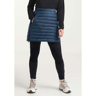 A-Linien-Rock JACK WOLFSKIN "ROUTEBURN PRO INS SKIRT W", Damen, Gr. XS, blau (midnightsky), Obermaterial: 100% Polyester, Röcke A-Linien-Rock