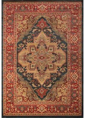ECARPETGALLERY Machine Woven Lux Traditional Area Rug