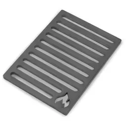 Ofenrost aus massivem Stahl - 15x21cm - langlebiger als Gussroste - für Öfen und Kamine