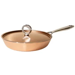 Olavson PURE EDITION Kupferpfanne, Stielgriff - unbeschichtet