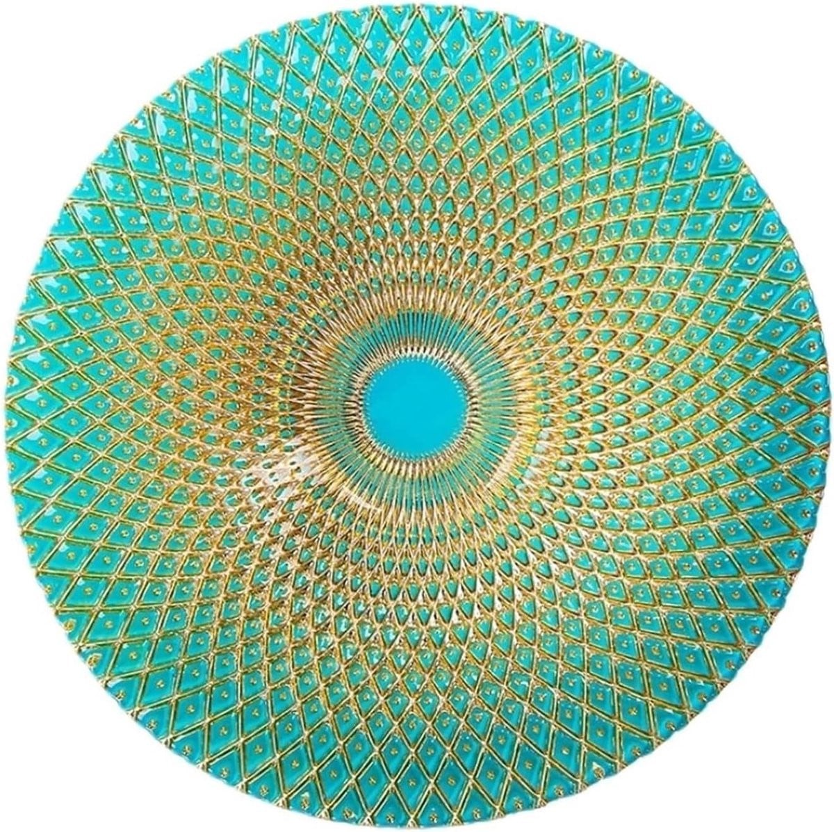 Groene Fruitmand Opbergmand Schaal voor Woondecoratie - 33 cm