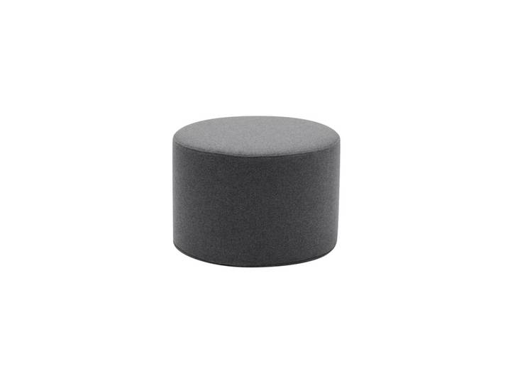 Softline Sitzhocker Drum grau, Designer Softline Design Team, 40 cm