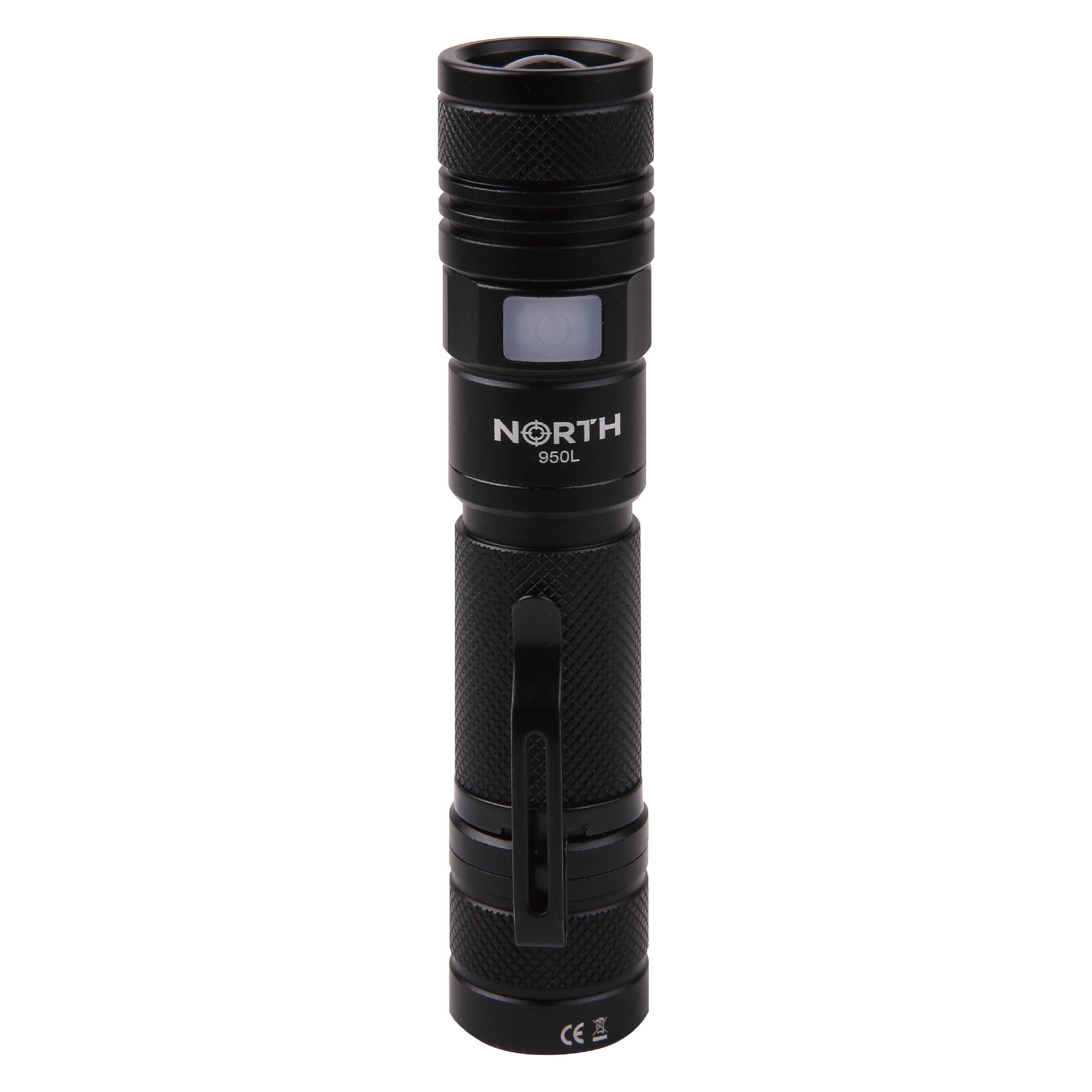 Carl NORTH Lommelygte 950 Lumen Zoom (950 lm) (586202)