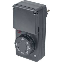 Brennenstuhl 1506120 Zeitschaltuhr analog 1800 W IP44 Dämmerungsfunktion