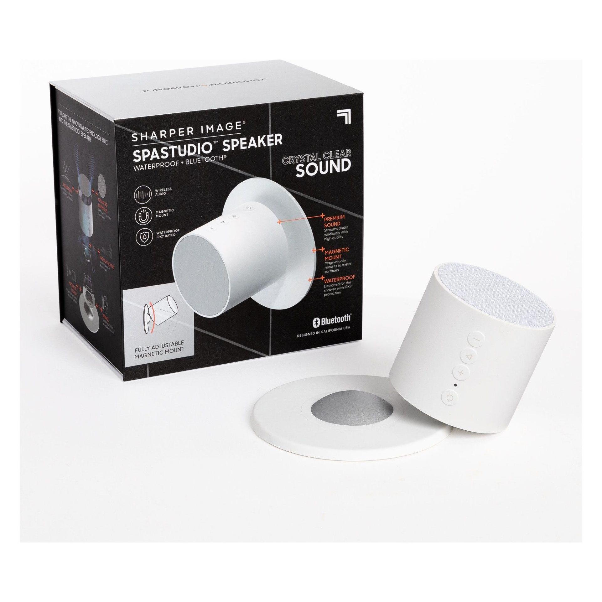 Sharper Image Głośnik Waterproof Bluetooth bathroom speaker with magnetic mount (1239008911)
