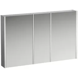 LAUFEN Frame 25 LED-Spiegelschrank 4088049001441, 120cm, 3 Türen, Seite verspiegelt