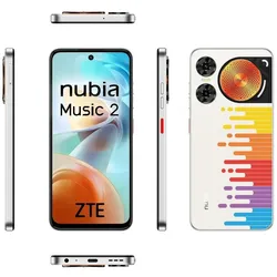 ZTE Smartphone P963F18-MW Octa Core 4 GB RAM 128 GB gedruckt (128 GB, Melody Wawe, 6.70", Dual SIM, 4G), Smartphone, Mehrfarbig