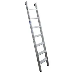 Stufen-Anlegeleiter aus Aluminium, mit 7 Stufen
