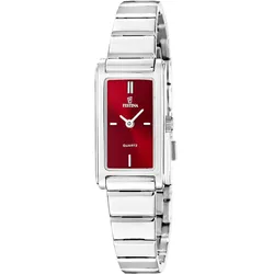 Festina F20767/4 Damenarmbanduhr Quarz Rechteckig Rot
