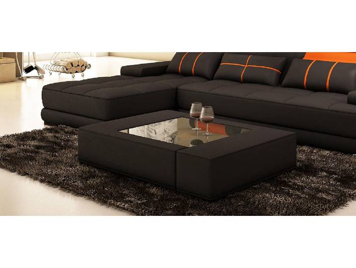 Xlmoebel Couchtisch Eleganter Glastisch für modernes Wohnen, kindersicher und stilvoll (Couchtisch 505Couchtisch), Hergestellt in Europa