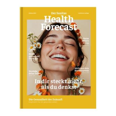 In dir steckt mehr, als du denkst – Die Gesundheit der Zukunft, Gebundene Ausgabe von Sanitas Health Forecast, Wörterseh