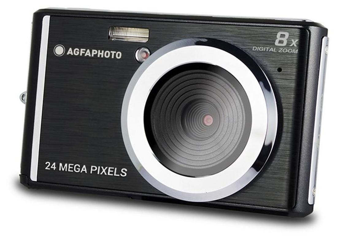 AgfaPhoto Compact DC5500 digitale camera, 24 megapixel, zwart