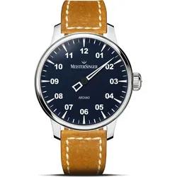 Meistersinger Klassik Archao AR908 - blau,honig - 43mm