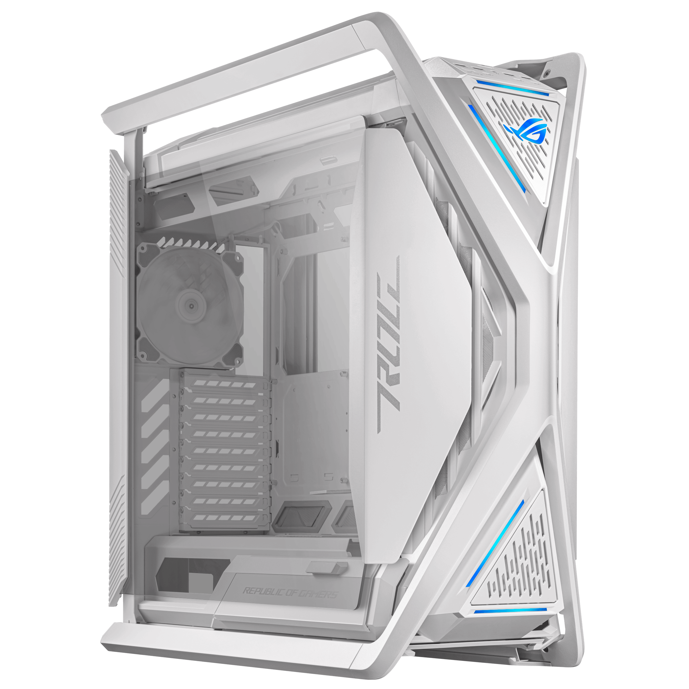 ASUS ROG HYPERION GR701 Gaming PC Gehäuse Big-Tower Weiß Seitenfenster
