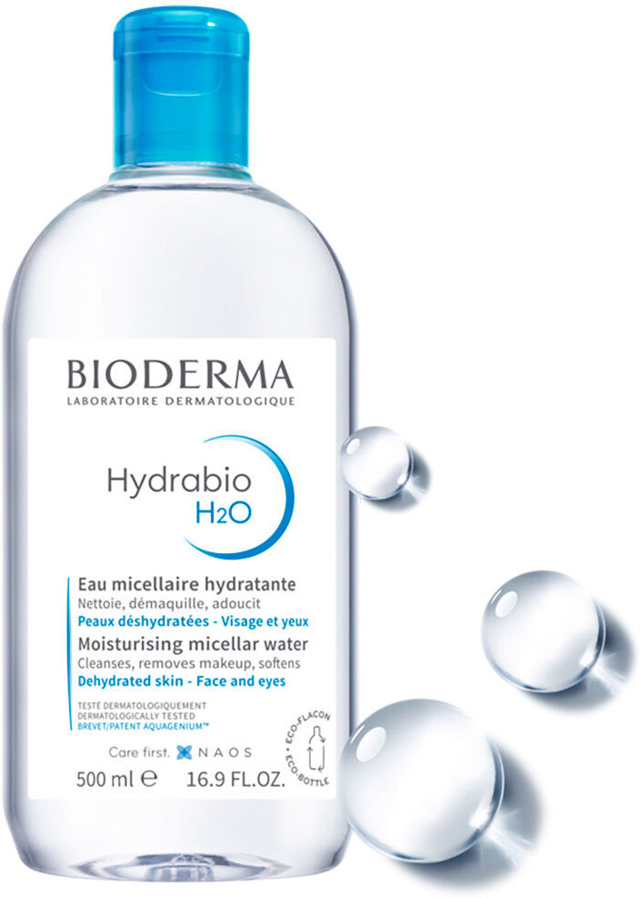 Bioderma Hydrabio H2O solution micellaire spécifique peaux déshydratées 500 ml