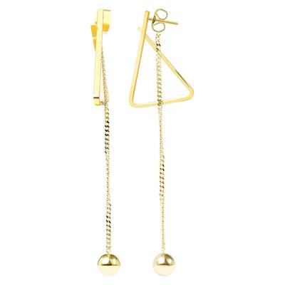 Paar Ohrhänger ADELIA´S "Ohrringe aus Edelstahl", Damen, Gr. Damen, Edelstahl, gold, Ohrringe, Ideal als Geschenk für besondere Anlässe