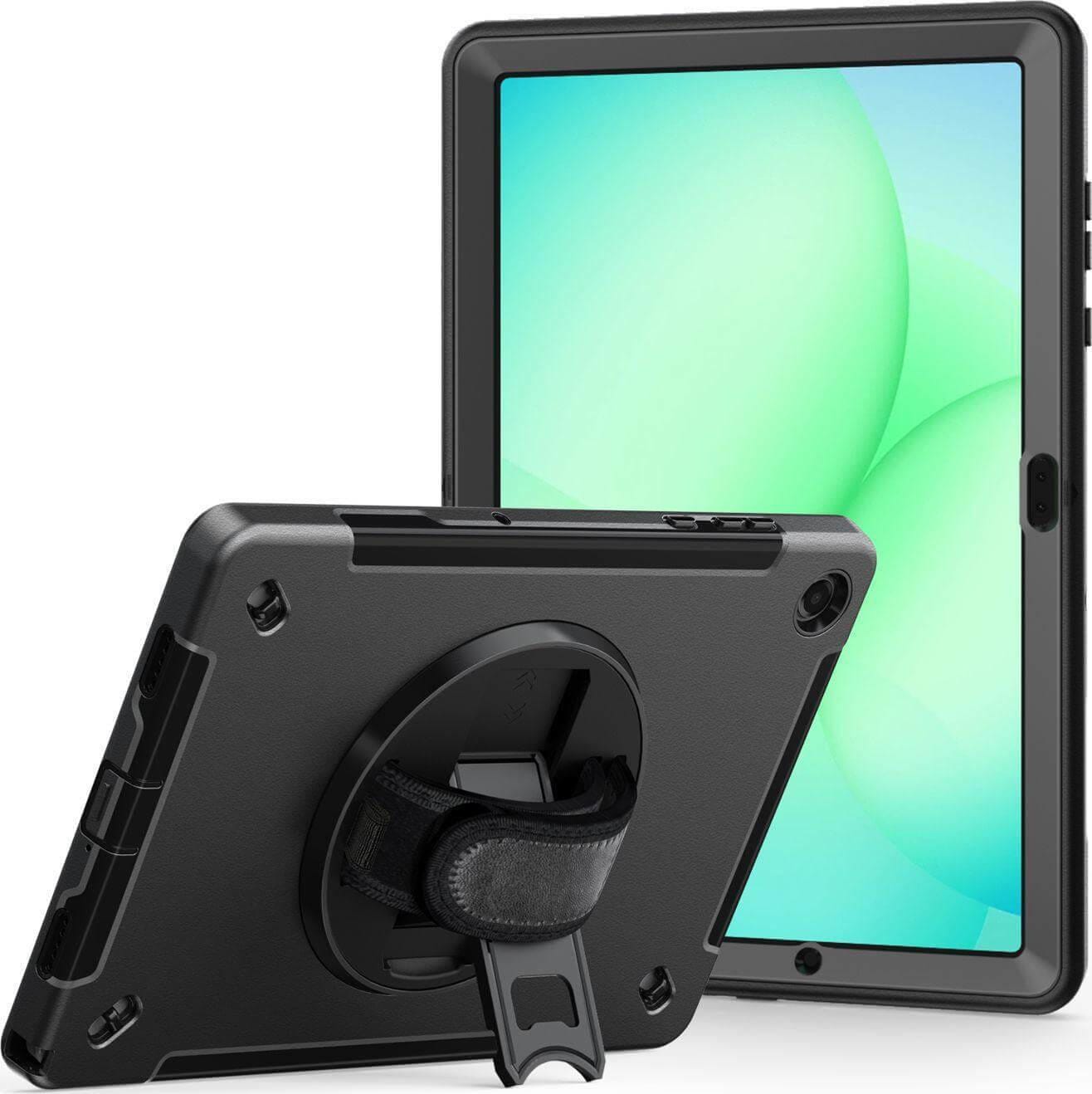JT Berlin Rugged Kickstand & Handstrap Case für Samsung Galaxy Tab A11+ (2025) schwarz 30023