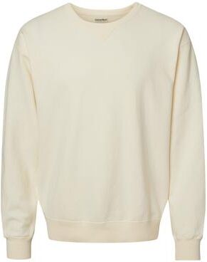ComfortWash by Hanes GDH400 Men's Comfort Wash Fleece Sweatshirt in Parchment size Small   Cotton/Polyester Blend