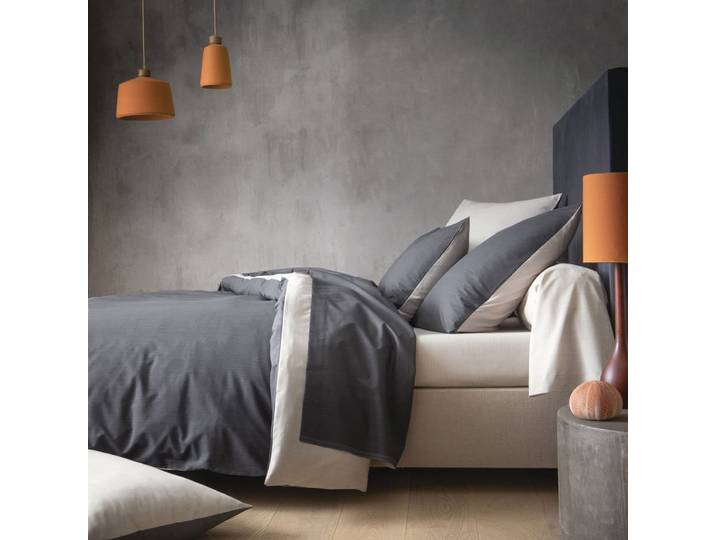 Housse de couette en bambou gris 220x240