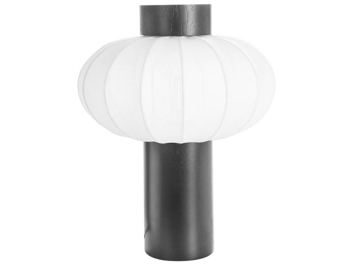 Lampe à poser bois noir