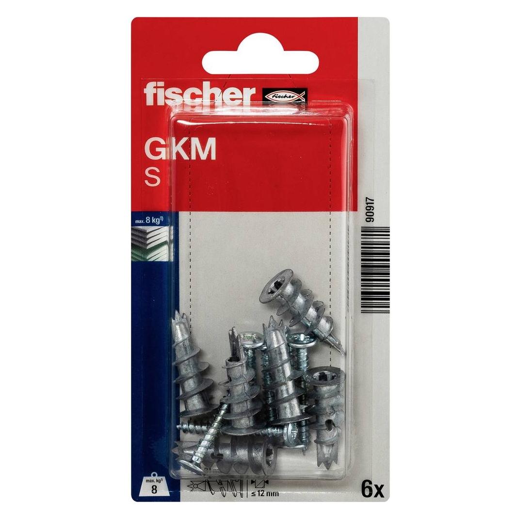 Fischer Gipskartondübel Metall GKM S K (6 Stk.) (578497)