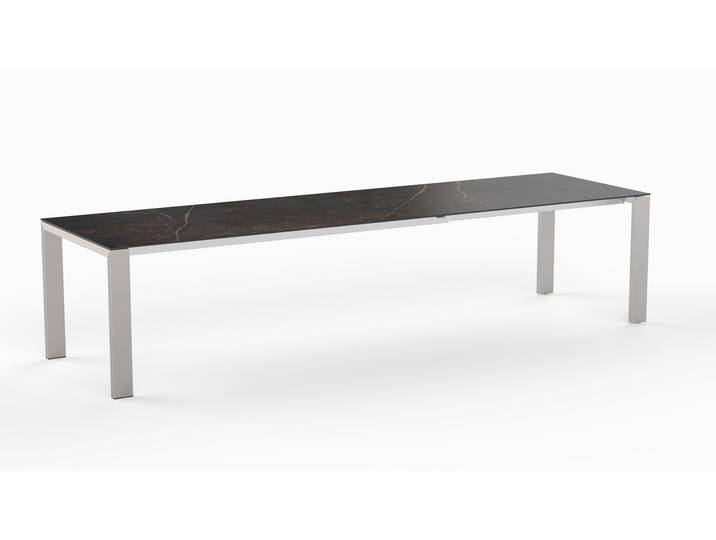 SIT Mobilia OLYMPIA Oslo Ausziehtisch Edelstahl 2 Einlagen 60 cm
