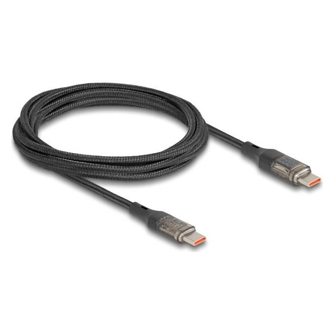 Delock USB 2.0 Daten- und Schnellladekabel USB Type-C Stecke (2 m, USB 2.0, 100 W) (85409)
