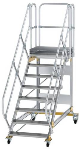 MUNK Günzburger Steigtechnik 600788 Aluminium, Stahl verzinkt Treppe