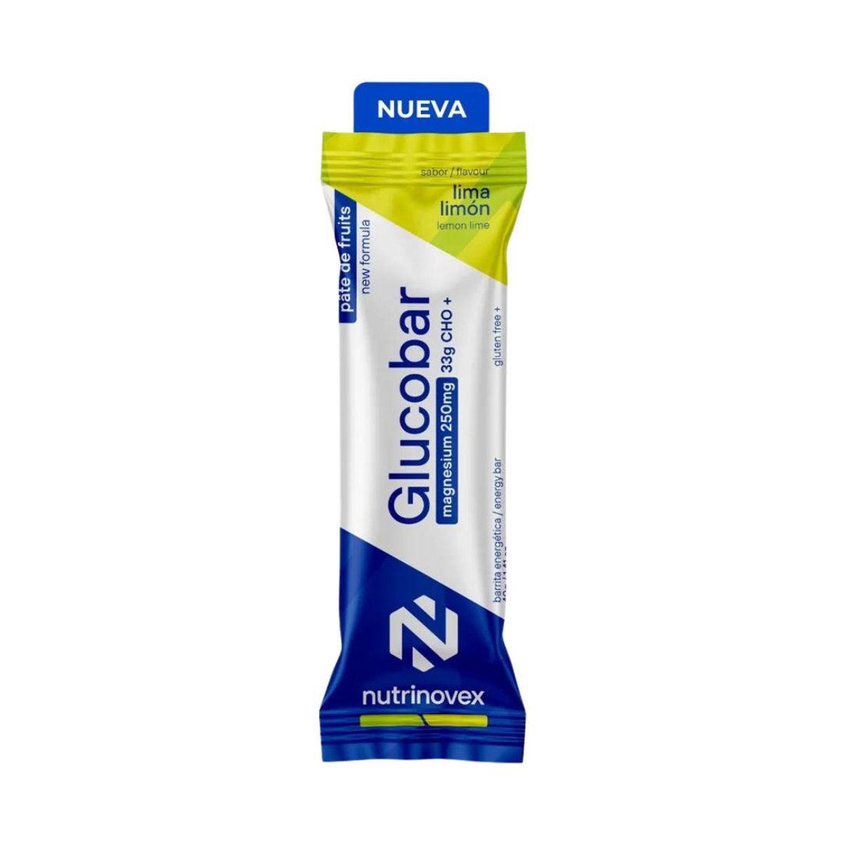 Barra Energética Nutrinovex Glucobar Lima Limão 33g CHO
