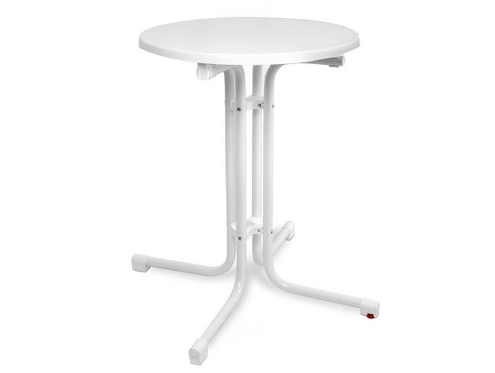 BISTROTISCH Bistroni 60/70cm Weiß