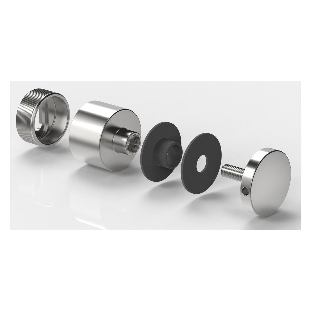 Pauli+Sohn Punkthalter 7056 3D verstellbar (1 Stk.) (7056VAS35-A2)