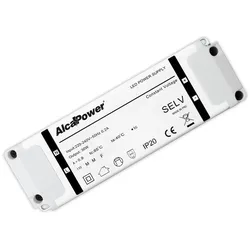 Alcapower Schaltnetzteil für Beleuchtung 24V 30W 1,25A IP20, kompaktes Design, hohe Effizienz für vielseitige professionelle Installationen.