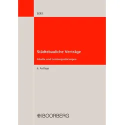 Städtebauliche Verträge, Fachbücher von Hans-Jörg Birk
