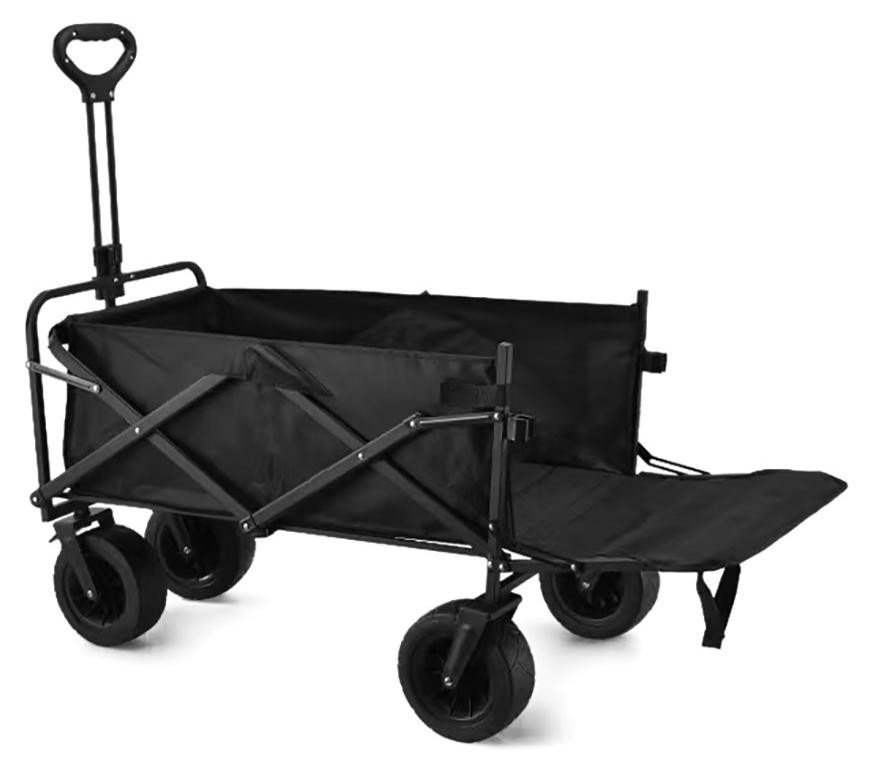 Baby Mix Opvouwbare transportwagen, zwart