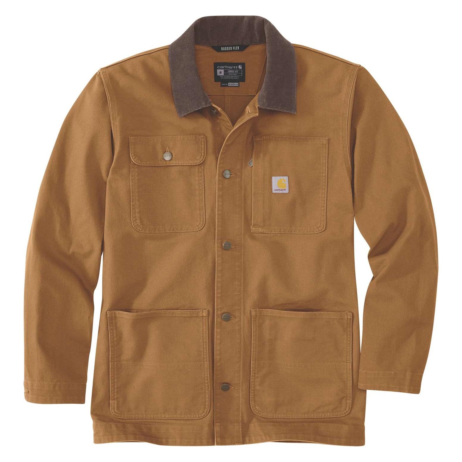 Carhartt Iconi C01 Duck Chore C Braune Jacke (XXL) (.106675.BRN.S008)